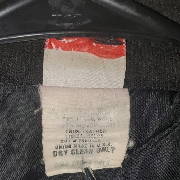 Vintage Ford UAW; Milan Plant, L; Wool Blend; Leather; Varsity Letterman Jacket - Picture 6 of 13